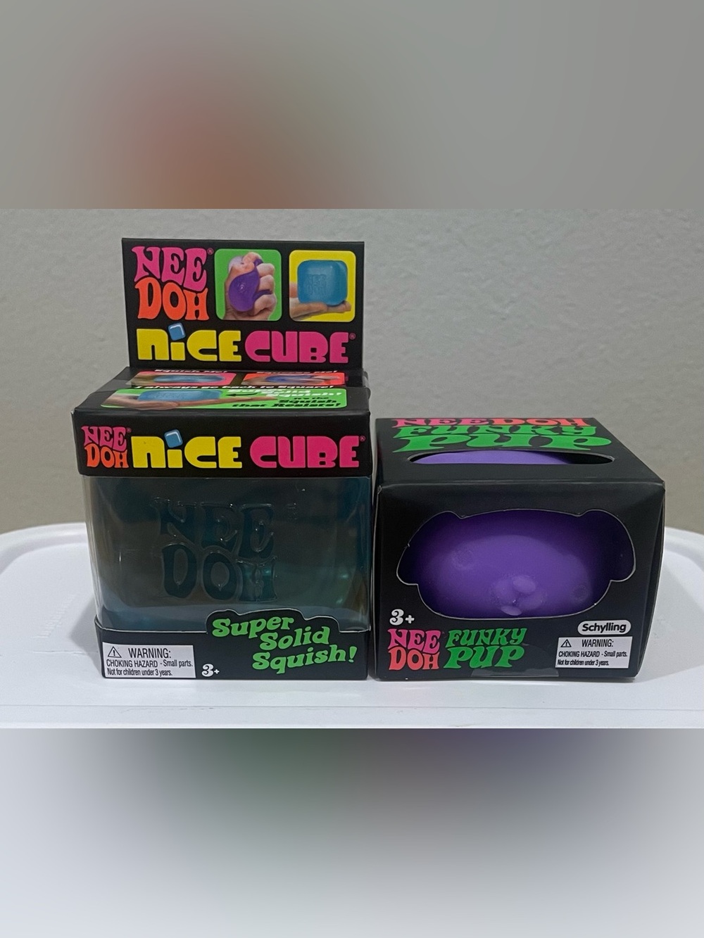 NeeDoh Nice Cube & Funky Pup Set